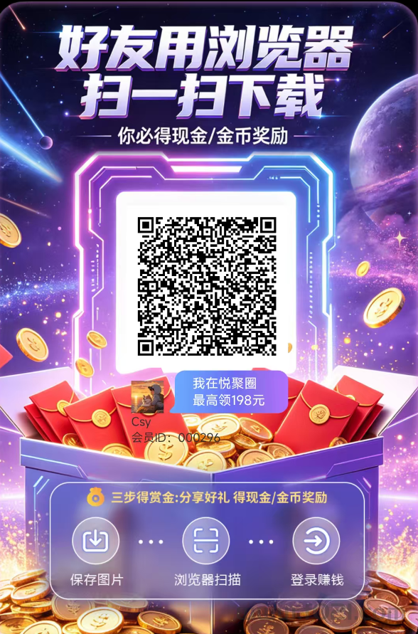 详细阅读:悦聚圈首码,零撸看广告,保底收益高,新出提现补贴高 悦聚圈首码,零撸看广告,保底收益高,新出提现补贴高